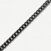 Lanac 11 x 8 x 2 mm / Tamno srebro