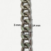Lanac 14 x 10 x 3 mm / Srebrna