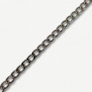 Lanac 13 x 9 x 2 mm / Srebrna