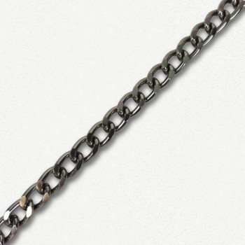 Lanac 19 x 13 x 3 mm / Srebrna