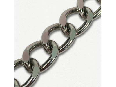 Lanac 20 x 15 x 3 mm / Srebrna