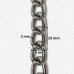 Lanac 15 x 10 x 3 mm / Srebrna