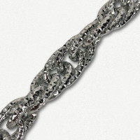 Lanac 25 x 18 x 4 mm / Srebrna