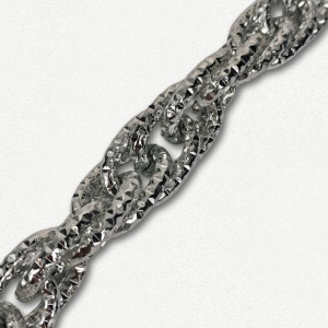 Lanac 25 x 18 x 4 mm / Srebrna