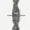 Lanac 25 x 18 x 4 mm / Srebrna