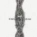 Lanac 25 x 18 x 4 mm / Srebrna