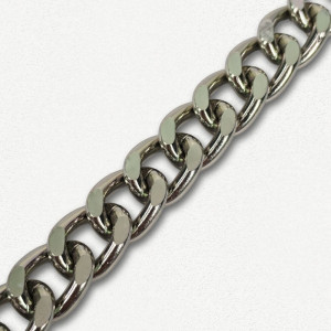 Lanac 13 x 10 x 3 mm / Srebrna