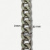 Lanac 13 x 10 x 3 mm / Srebrna