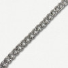 Aluminijumski lanac 17 x 13 x 3 mm / Srebrna Aluminijumski lanac 17 x 13 x 3 mm / Srebrna