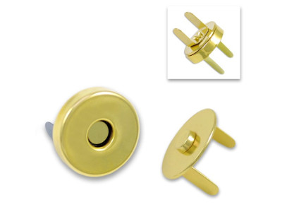 Magnetna kopca 18 mm / Zlatna