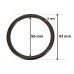 Metalna okrugla alka / 56 mm / 8278