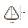 Trouglasta alka / 27 mm / 8330 Trouglasta alka / 27 mm / 8330