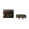 PREMIUM Metalna bravica za torbe 32 x 35 mm