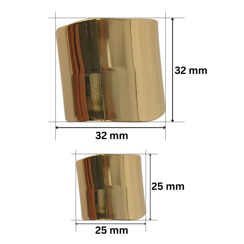 PREMIUM Metalni ukrasni detalj 32 mm / 25 mm PREMIUM Metalni ukrasni detalj 32 mm / 25 mm