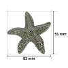 PREMIUM Metalni ukrasni detalj 51 mm