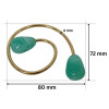PREMIUM Metalna ukrasna alka 80 mm PREMIUM Metalna ukrasna alka 80 mm