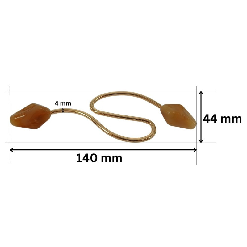 PREMIUM Metalna ukrasna alka 140 mm PREMIUM Metalna ukrasna alka 140 mm