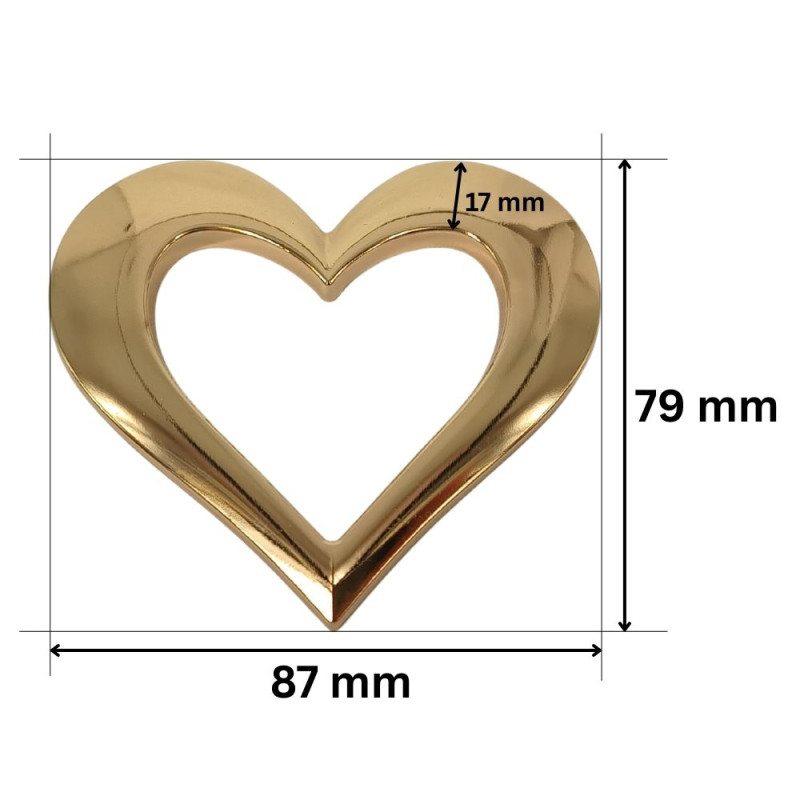 PREMIUM Metalna ukrasna alka 87 mm PREMIUM Metalna ukrasna alka 87 mm