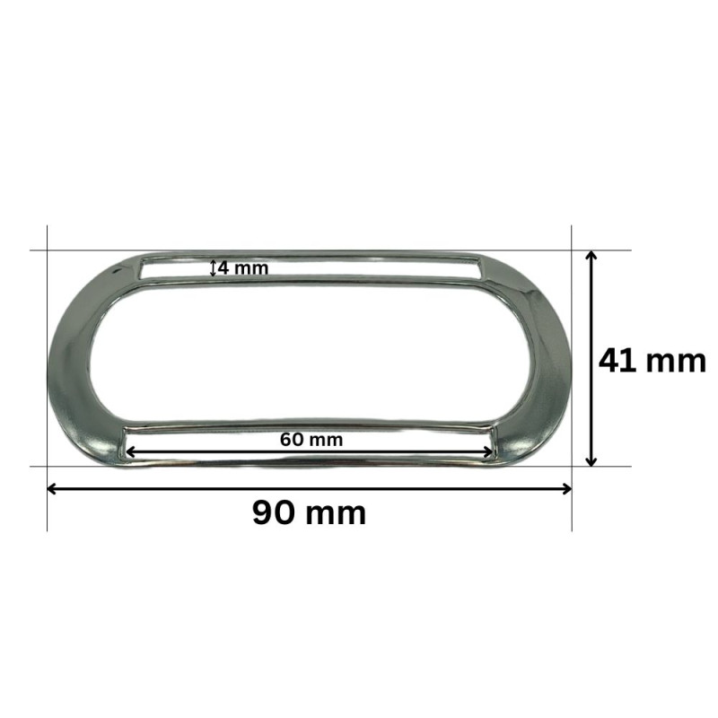 PREMIUM Metalna ukrasna alka 90 mm PREMIUM Metalna ukrasna alka 90 mm
