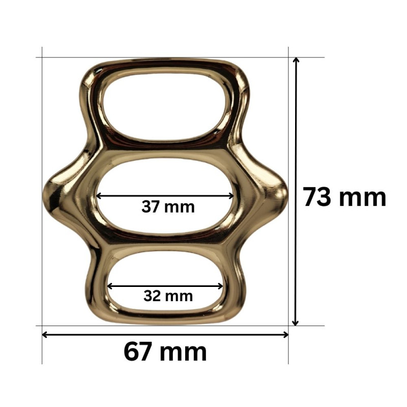 PREMIUM Metalni ukrasni detalj / 73 mm PREMIUM Metalni ukrasni detalj / 73 mm