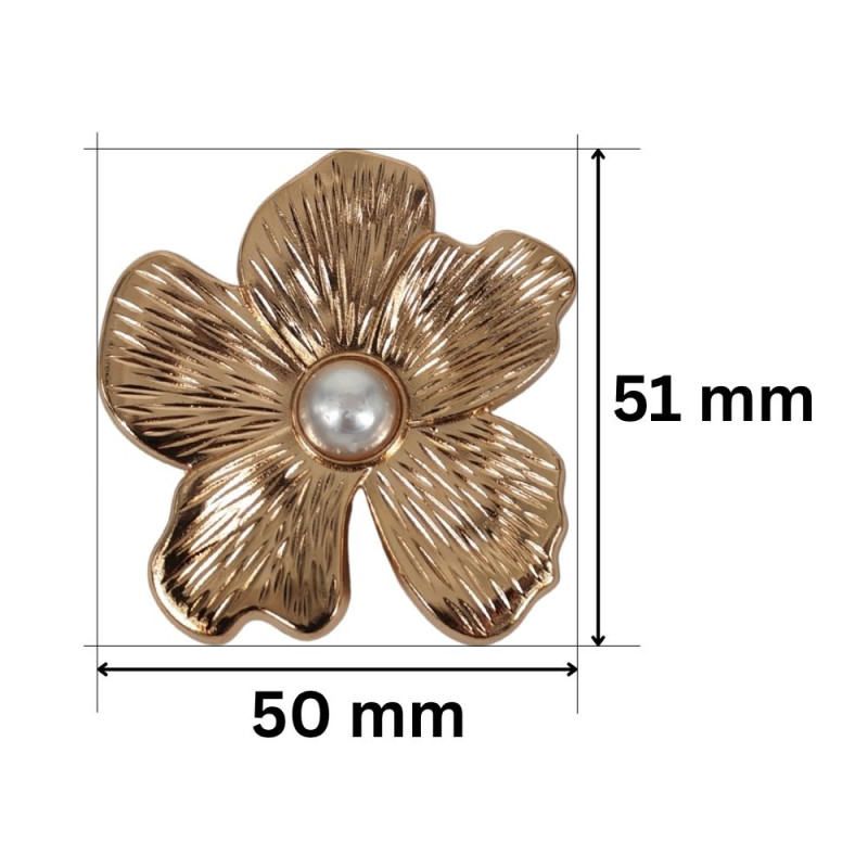 PREMIUM Metalni ukrasni detalj / 51 mm PREMIUM Metalni ukrasni detalj / 51 mm