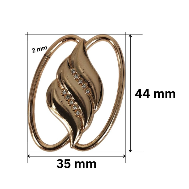 PREMIUM Metalni ukrasni detalj / 44 mm
