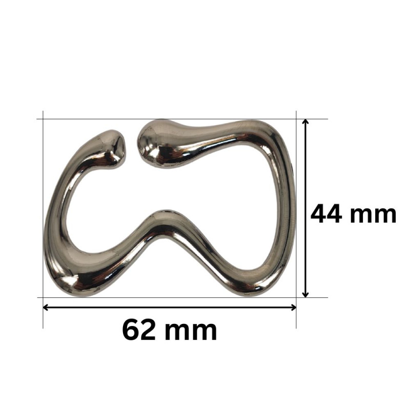 PREMIUM Metalni ukrasni detalj / 62 mm