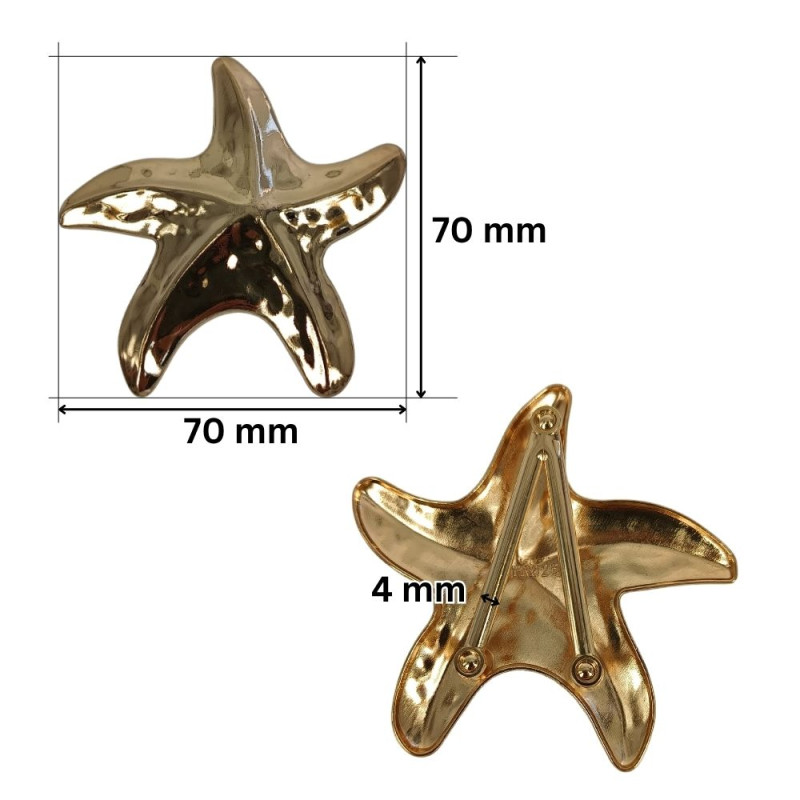 PREMIUM Metalni ukrasni detalj 70 mm PREMIUM Metalni ukrasni detalj 70 mm