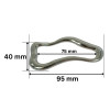 PREMIUM Metalni ukrasni detalj 75 mm