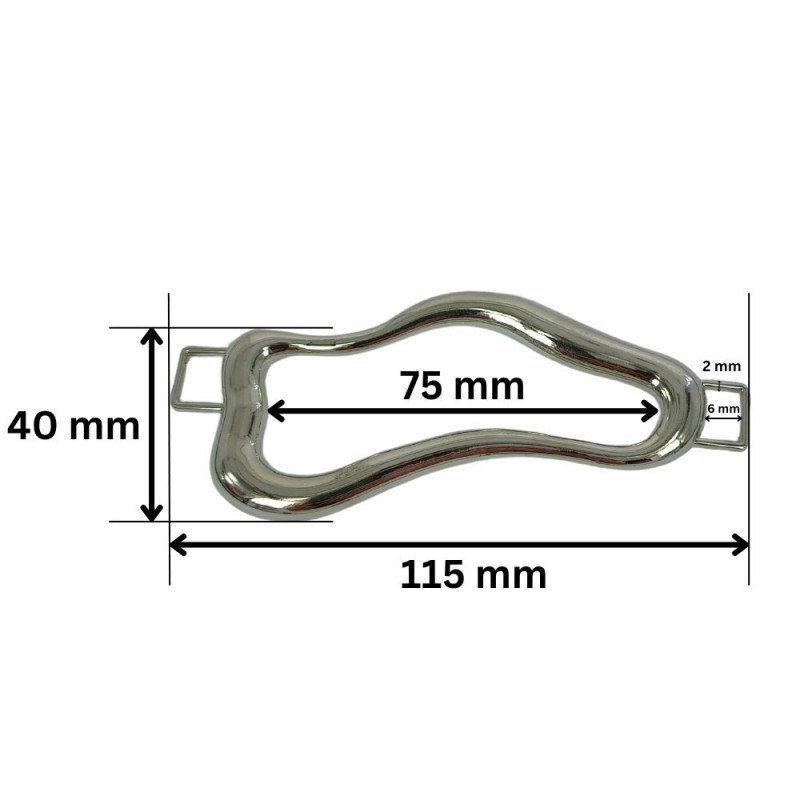 PREMIUM Metalni ukrasni detalj 75 mm PREMIUM Metalni ukrasni detalj 75 mm