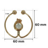 PREMIUM Metalni ukrasni detalj 60 mm PREMIUM Metalni ukrasni detalj 60 mm
