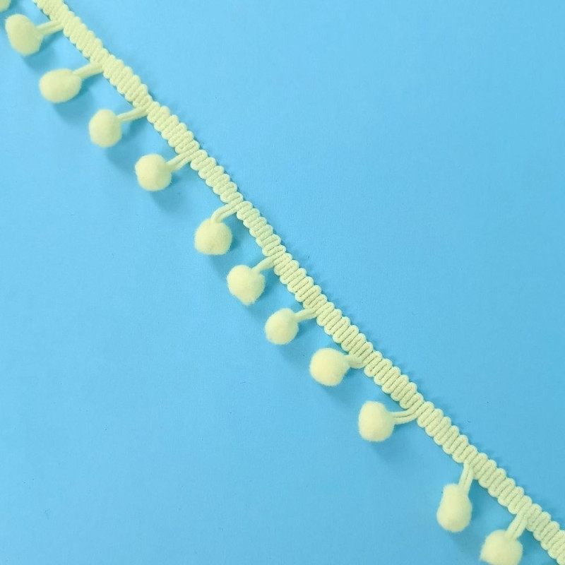 Pom-Pom traka / 10 mm / Vanila
