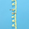 Pom-Pom traka / 10 mm / Vanila