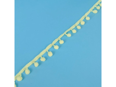 Pom-Pom traka / 10 mm / Vanila
