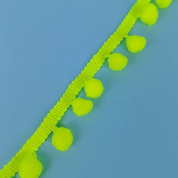 Pom-Pom traka / 10 mm / Zelena