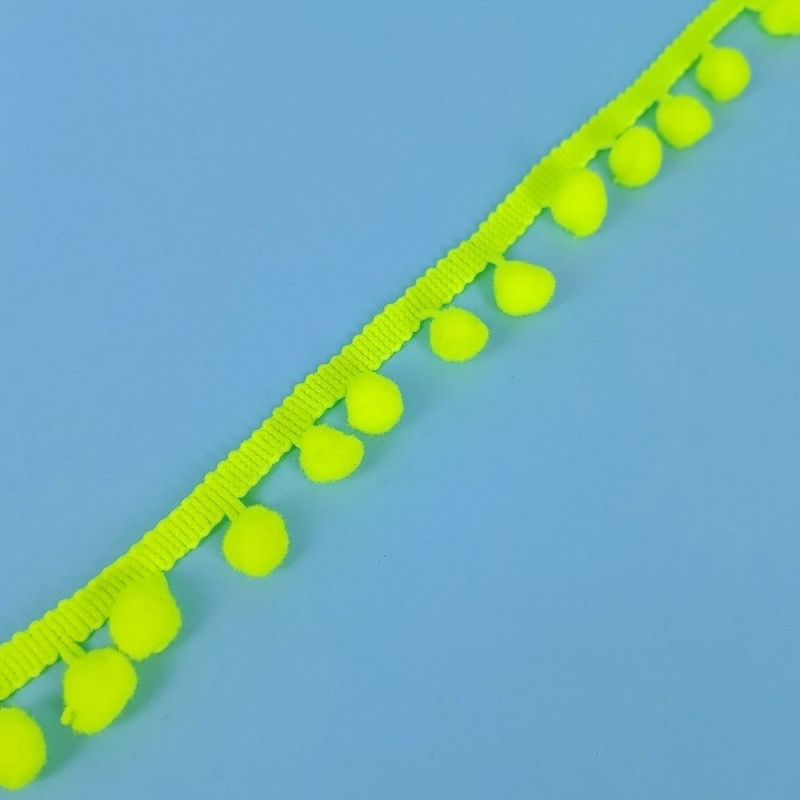 Pom-Pom traka / 10 mm / Zelena