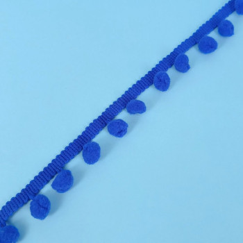 Pom-Pom traka / 10 mm / Plava