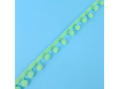 Pom-Pom traka / 10 mm / Zelena