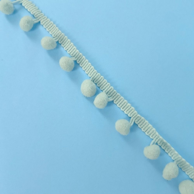 Pom-Pom traka / 10 mm / Plava