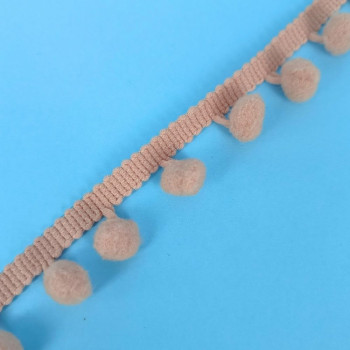Pom-Pom traka / 10 mm / Roze