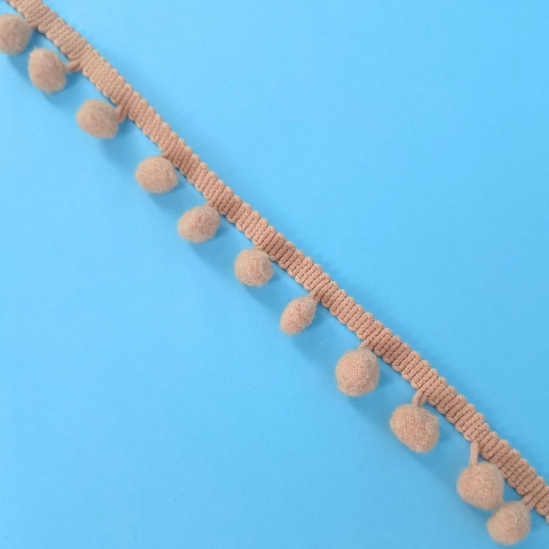 Pom-Pom traka / 10 mm / Roze