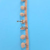 Pom-Pom traka / 10 mm / Roze