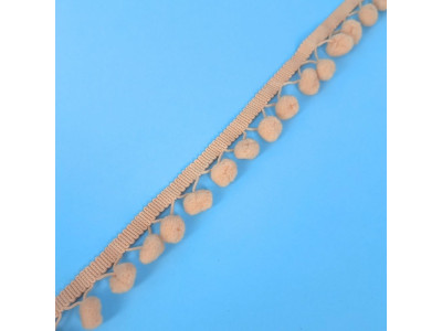 Pom-Pom traka / 10 mm / Roze