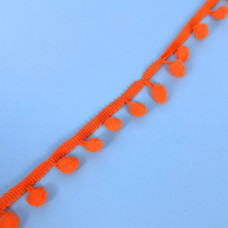 Pom-Pom traka / 10 mm / Narandžasta