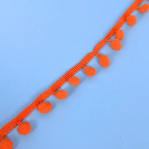 Pom-Pom traka / 10 mm / Narandžasta
