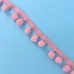 Pom-Pom traka / 10 mm / Roze