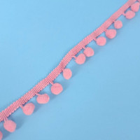 Pom-Pom traka / 10 mm / Roze