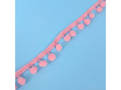 Pom-Pom traka / 10 mm / Roze