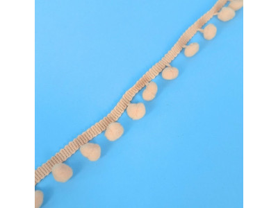 Pom-Pom traka / 10 mm / Roze