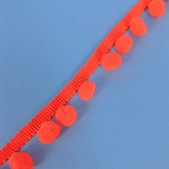 Pom-Pom traka / 10 mm / Narandžasta